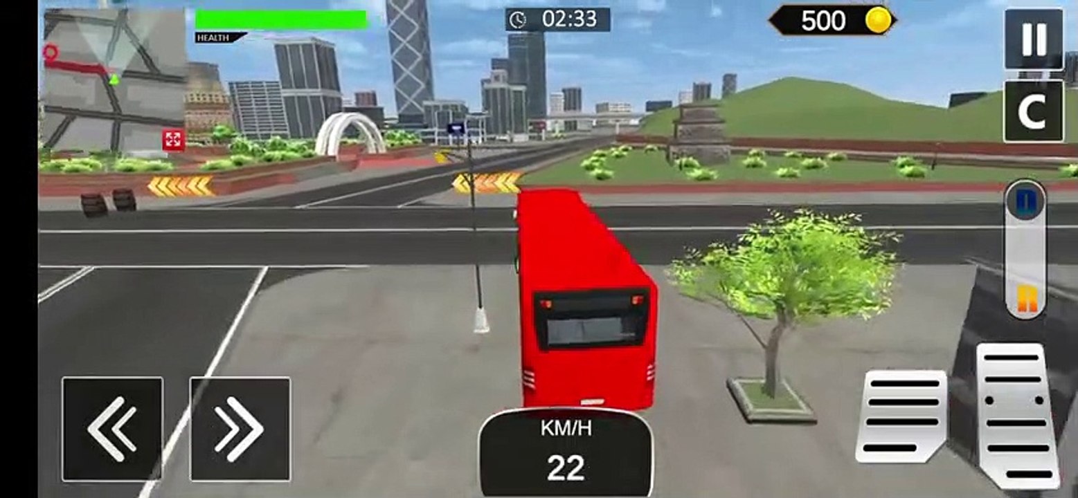 City Coach Bus Driving Simulator 3D City Bus Game  Android Gameplay