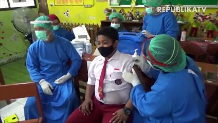 Madiun Mulai Vaksinasi Anak Usia 6-11 Tahun di 2022