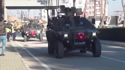Suriye görevini tamamlayan komandolar törenle karşılandı