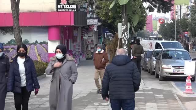 Vaka sayısının artığı Isparta'da vatandaşların maske tepkisi