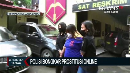 Polisi Bongkar Prostitusi Online Di Purwakarta