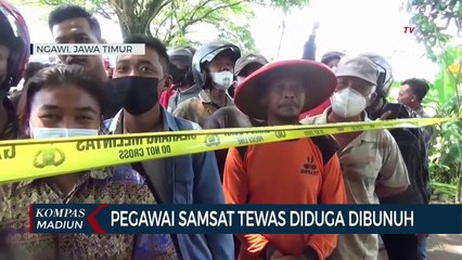Pegawai Samsat Tewas Diduga Dibunuh