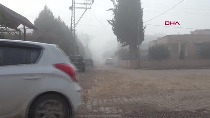 HATAY'DA SİS HAYATI OLUMSUZ ETKİLEDİ