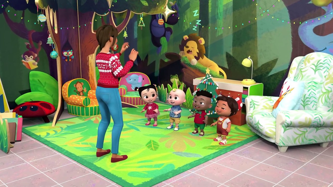 Deck The Halls Song | CoComelon Nursery Rhymes & Kids Songs