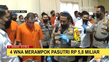 Download Video: WNA Italia dan Inggris Ditangkap Polisi Usai Melakukan Penyekapan dan Perampokan Pasutri