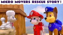 Paw Patrol Chase and Marshall make friends with Paw Patrol Movie Delores in this Toy Story Family Fr
