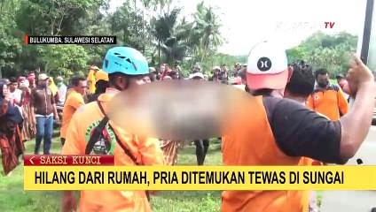 Pria Ditemukan Tewas di Pinggir Sungai Bijawang Usai Hilang dari Rumah