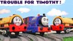 Toy Train Trouble For Timothy Story with Thomas and Friends Trains and the Funlings Toys in this Toy Trains 4U Family Friendly Stop Motion Animation Video for Kids