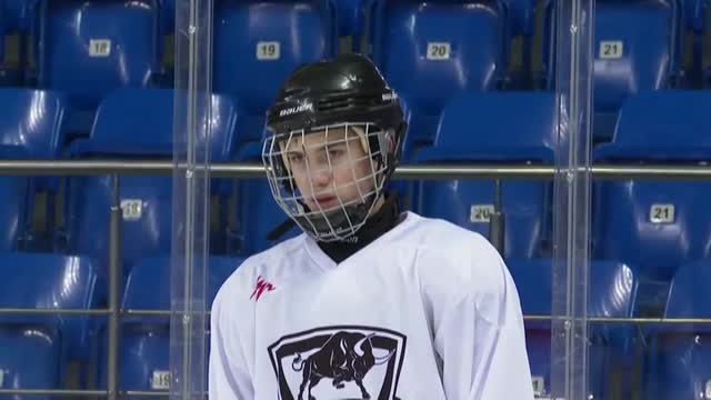 Así se preparan los jóvenes rusos para jugar al hockey sobre hielo