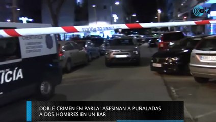 Doble crimen en Parla: asesinan a puñaladas a dos hombres en un bar