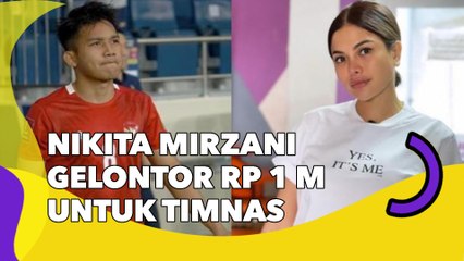 Nikita Mirzani Gelontor Rp 1 M untuk Timnas