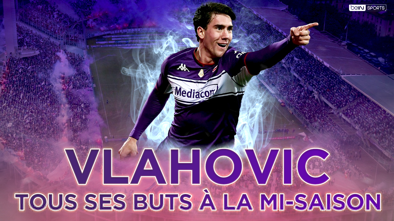 Serie A : Vlahovic, tous ses buts à la mi-saison