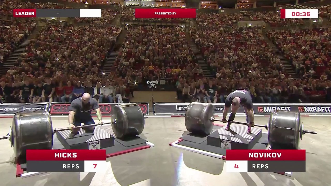 Axle Deadlift RECORD at Europe's Strongest Man 2021