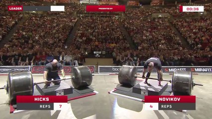 Axle Deadlift RECORD at Europe's Strongest Man 2021