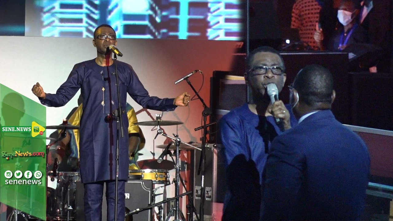 Revivez la préstation de Youssou Ndour lors de l'inauguration du train express régional (TER) à Dakar