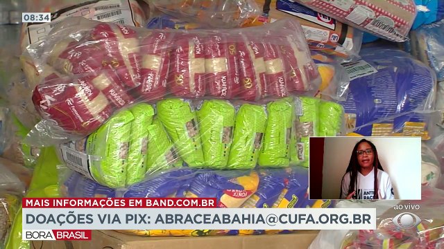 Coordenadora da Frente Nacional Antirracista, Tamires Sampaio fala sobre a campanha “Band, Cufa e FNA abraçam a Bahia”