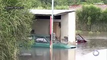 شاهد | فيضانات ولاية باهيا البرازيلية تدمّر سدّين وتهدد خمسة أخرى