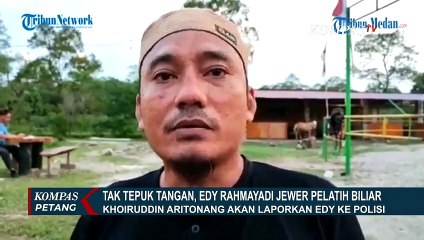 Jewer Pelatih Tim Biliar PON, Gubernur Sumatra Utara Edy Rahmayadi: Jewer Sayang Namanya!