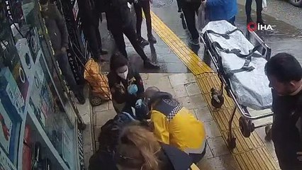 Baygınlık geçiren kadına yapılan yanlış ilk yardımı önledi; "Soğan koklatmak isteyen oldu"