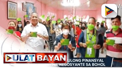 DTI, namigay ng tulong pinansyal sa maliliit na negosyante sa Bohol
