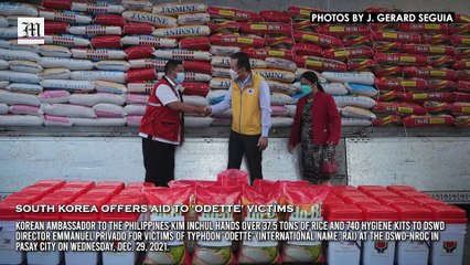 South Korea offers aid to 'Odette' victims