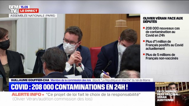 Projet de loi sur le pass vaccinal: Toute personne habilitée à demander la présentation d'un pass pourra exiger la présentation d'une pièce d'identité , déclare Olivier Véran
