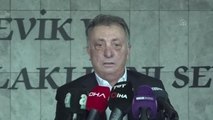 Beşiktaş Kulübü Başkanı Çebi, basın mensuplarının sorularını yanıtladı (2)