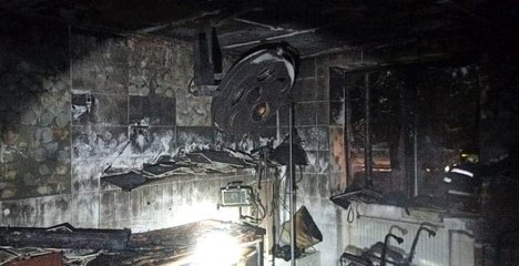 Ukrayna'da hastanenin Covid-19 bölümünde yangın: 3 ölü, 3 yaralı