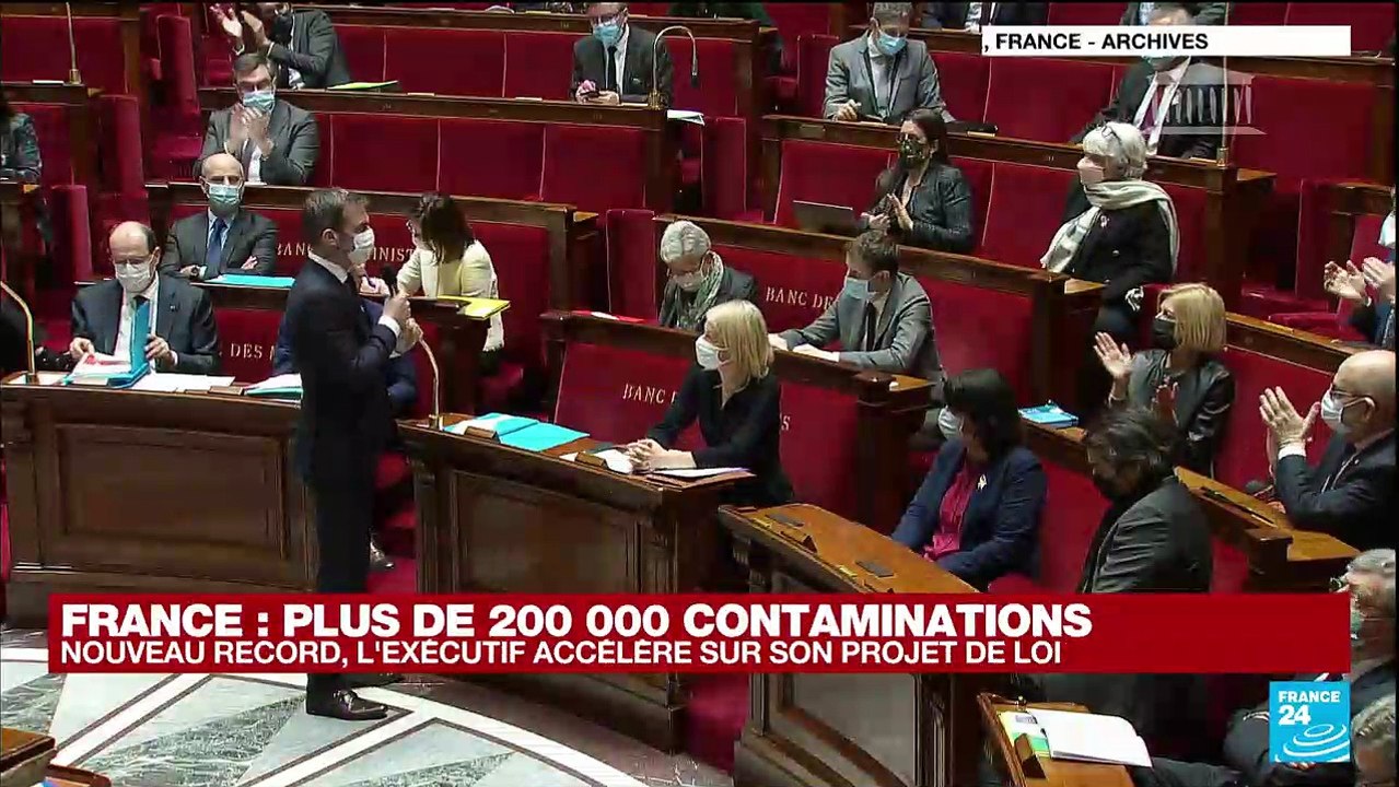 Covid-19 en France : plus de 200 000 nouveaux cas en 24h, record absolu depuis le début de la pandémie