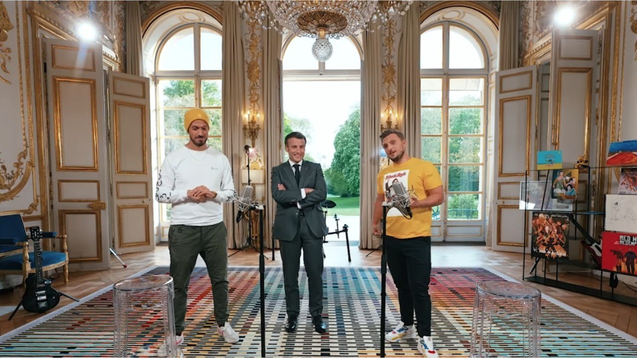 FEMME ACTUELLE - Emmanuel Macron relève le défi de McFly et Carlito : la vidéo diffusée