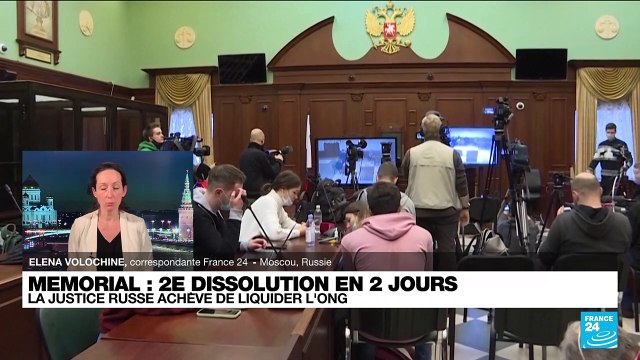Russie : la justice ordonne la dissolution du Centre de défense des droits humains de l’ONG Memorial