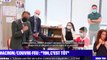 FEMME ACTUELLE - Covid-19 : Emmanuel Macron questionné sur le couvre-feu… par une écolière !
