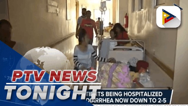 Number of patients being hospitalized in Siargao for diarrhea now down to 2-5; BBM-Sara tandem visits Siargao to distribute cash, other types of aid | via @Daniel Manalastas