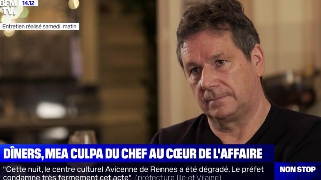 FEMME ACTUELLE - Affaire des dîners clandestins : le chef cuisinier Christophe Leroy assume son erreur