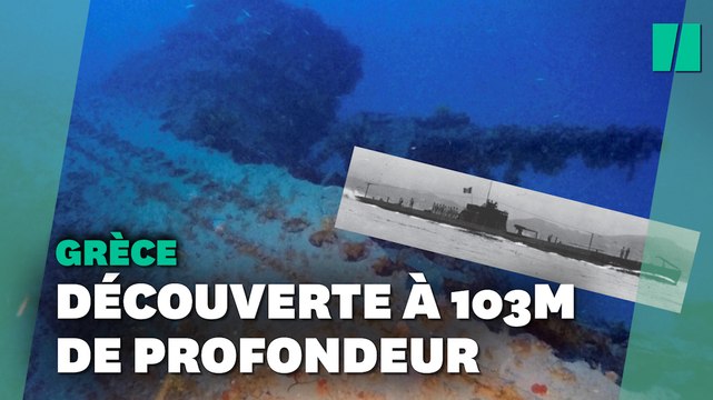 L'épave du sous-marin Jantina retrouvée 80 ans après son naufrage en Grèce