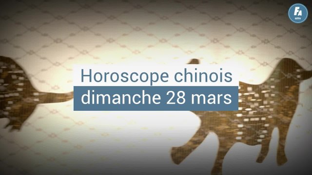 FEMME ACTUELLE - Horoscope chinois du jour, Cochon de bois, du dimanche 28 mars 2021