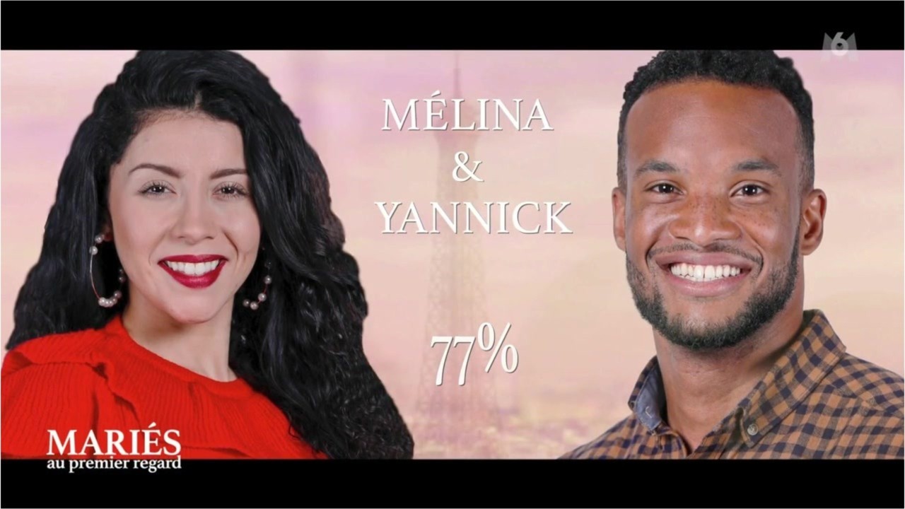 Marie Au Premier Regard Yannick Yannick et Mélina, "Mariés au premier regard" : "Même dans l'intimité, on  est compatibles à 100%" : Femme Actuelle Le MAG