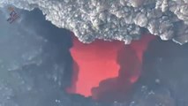 Impresionantes imágenes aéreas del volcán de La Palma tras el fin de la erupción