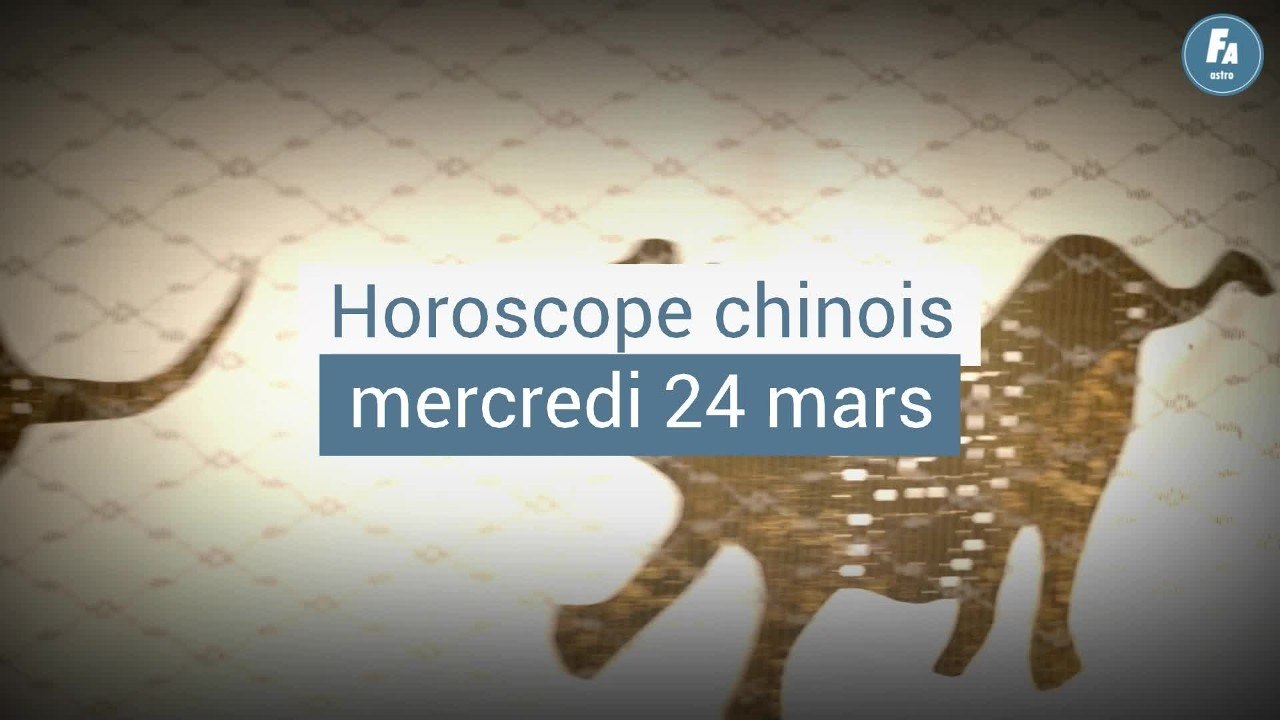 FEMME ACTUELLE - Horoscope chinois du jour, Chèvre de Métal, du mercredi 24 mars 2021