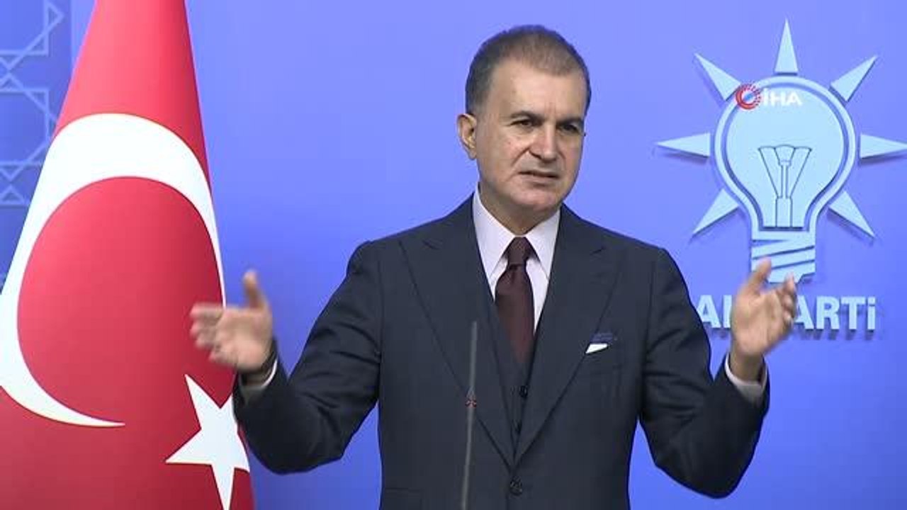 AK Parti Sözcüsü Ömer Çelik: "Çıkacak açıklayacak neye göre söylüyor, bu izlenime nasıl varmış.