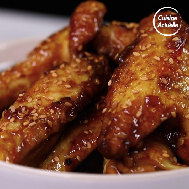 CUISINE ACTUELLE - Rien ne se perd ! Ailettes de poulet sauce cola