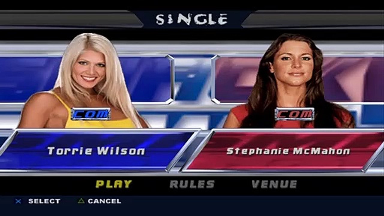 WWE SmackDown! Shut Your Mouth Torrie Wilson vs Stephanie McMahon