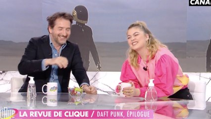 FEMME ACTUELLE - “Clique” : Edouard Baer se moque d’une question et met dans l’embarras Louane