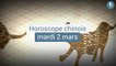 FEMME ACTUELLE - Horoscope chinois du jour, Coq de Terre, du mardi 2 mars 2021