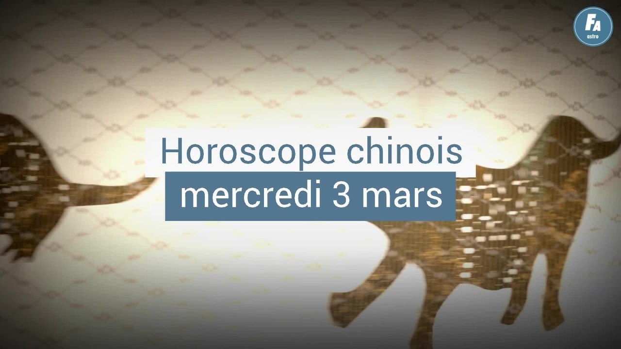 FEMME ACTUELLE - Horoscope chinois du jour, Chien de Métal, du mercredi 3 mars 2021