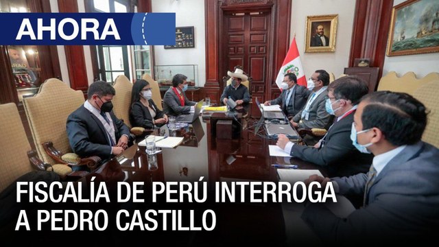 Fiscalía de #Perú interroga a Pedro Castillo - #29Dic - Ahora