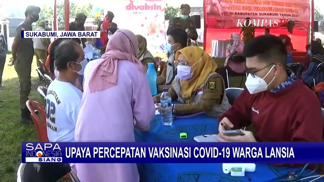 Pembagian Paket Bahan Pokok Dalam Vaksinasi Untuk Menarik MInat Warga Agar Mau Disuntik!