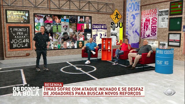 A BARCA DO TIMÃO ESTÁ PARTINDO! Fernandinho Fernandes e comentaristas debateram sobre a lista de dispensa do Corinthians, que está aliviando a folha salarial para fazer contratações importantes. #OsDonosdaBola