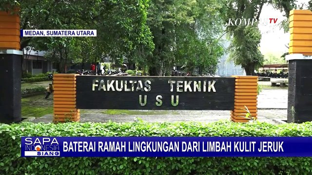Inovasi Baterai Ramah Lingkungan Berbahan Kulit Jeruk, Raih Juara 1 Kompetisi Internasional!