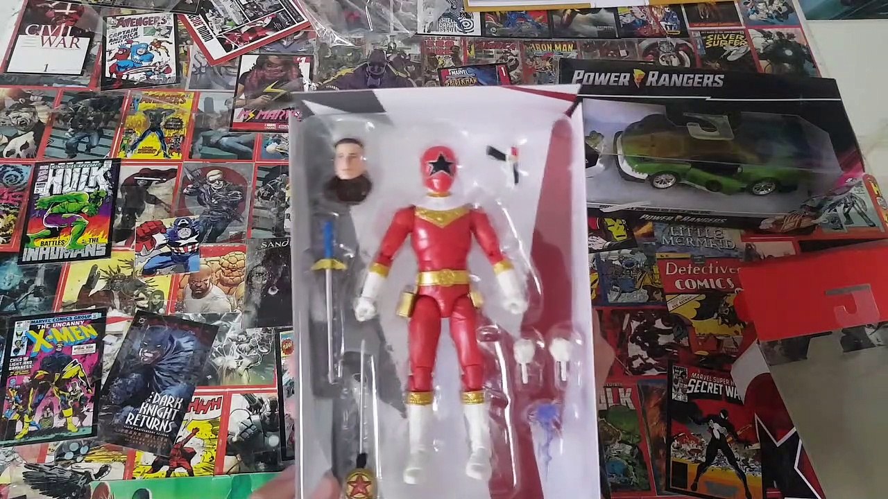 Red ZEO Ranger (Lightning Collection) & Green Ranger (Jada Toys) | Unboxing